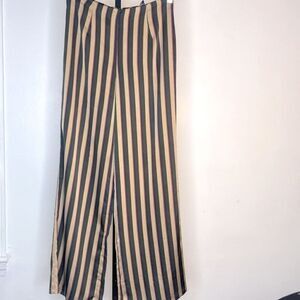 NEW…Taupe/Green long woven pants size S (small) from Forever21